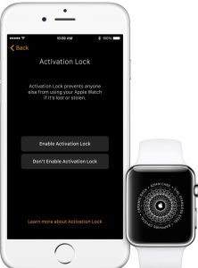 aktywacja zablokowana Apple Watch