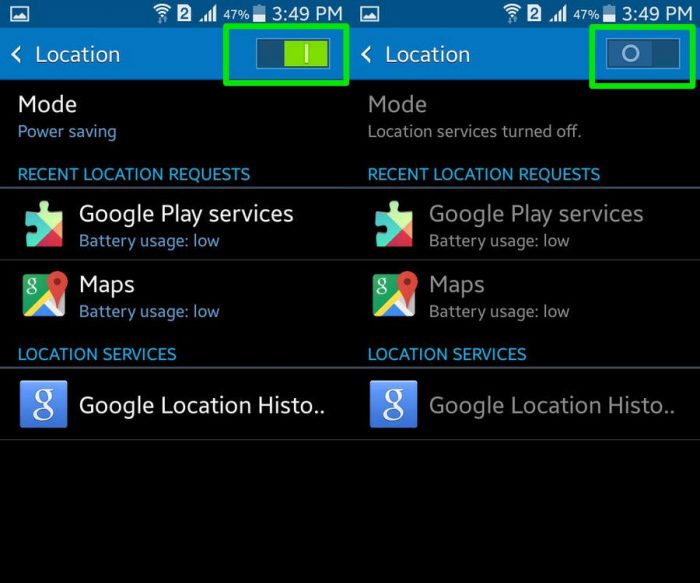 lokalizacja android