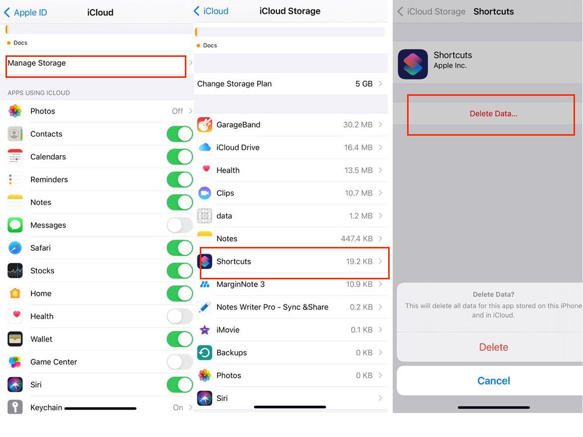 icloud-usuń-dane