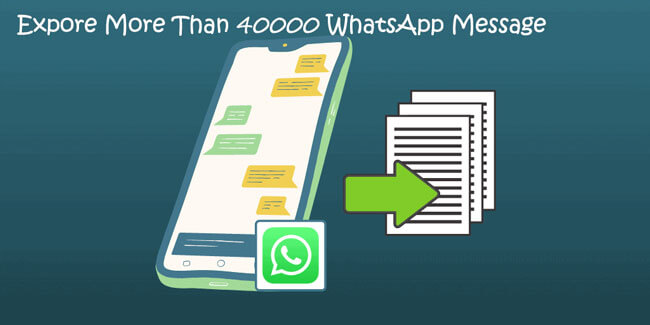 wyeksportuj wiadomość czatu WhatsApp
