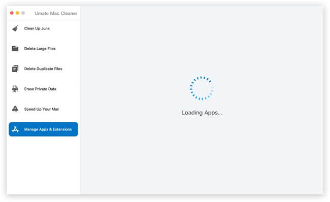 Ładowanie imyfone mac cleaner