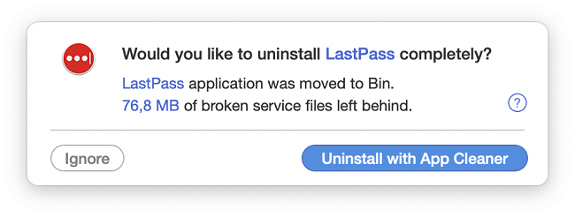 jak odinstalować lastpass na mac