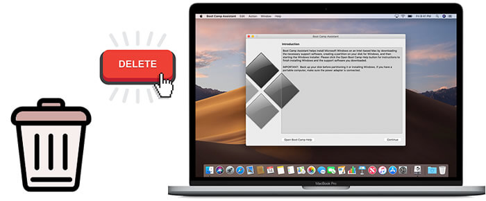 usuń bootcamp z mac