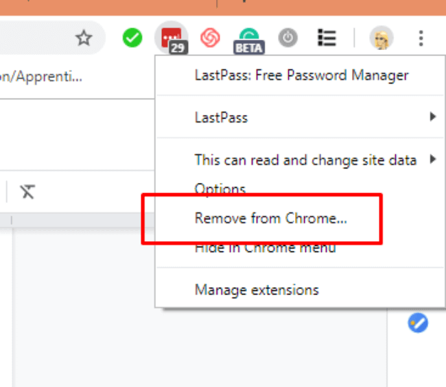 usuń lastpass z chrome