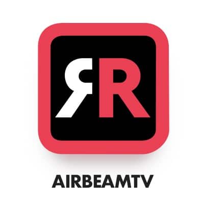 logo telewizora z wiązką powietrza