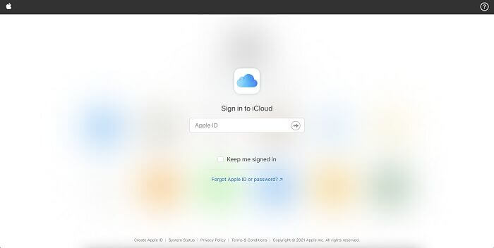 icloud zaloguj się