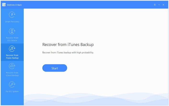 Odzyskaj z kopii zapasowej iTunes