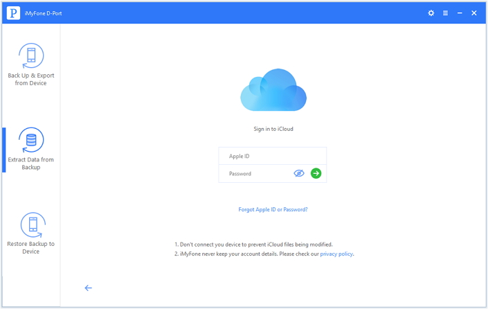 Odzyskaj z iCloud Backup