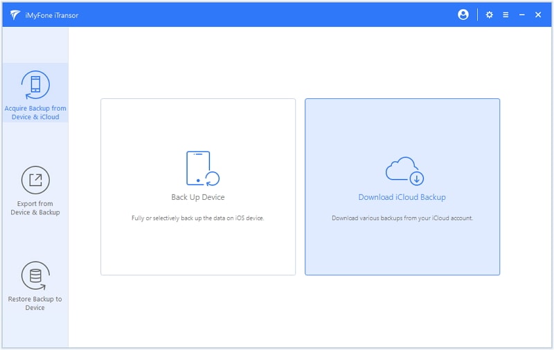 6-wybierz, aby pobrać kopię zapasową icloud