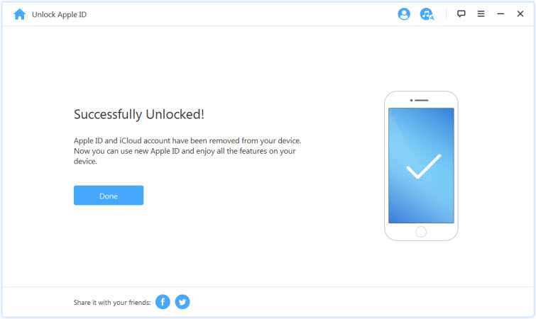 odblokuj identyfikator Apple