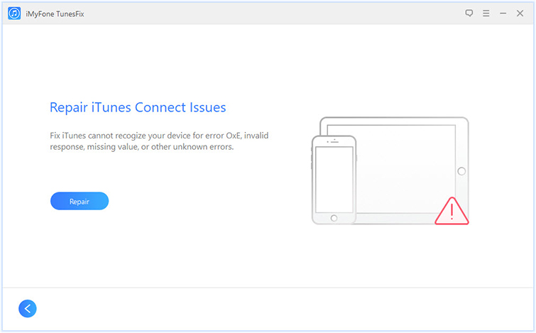 napraw problemy z połączeniem z iTunes