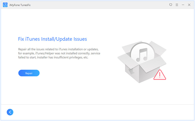 napraw problemy z instalacją/aktualizacją iTunes